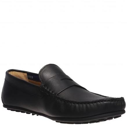 SALAMANDER Mokasinai vyrams, Juoda, Conus mocasins 3