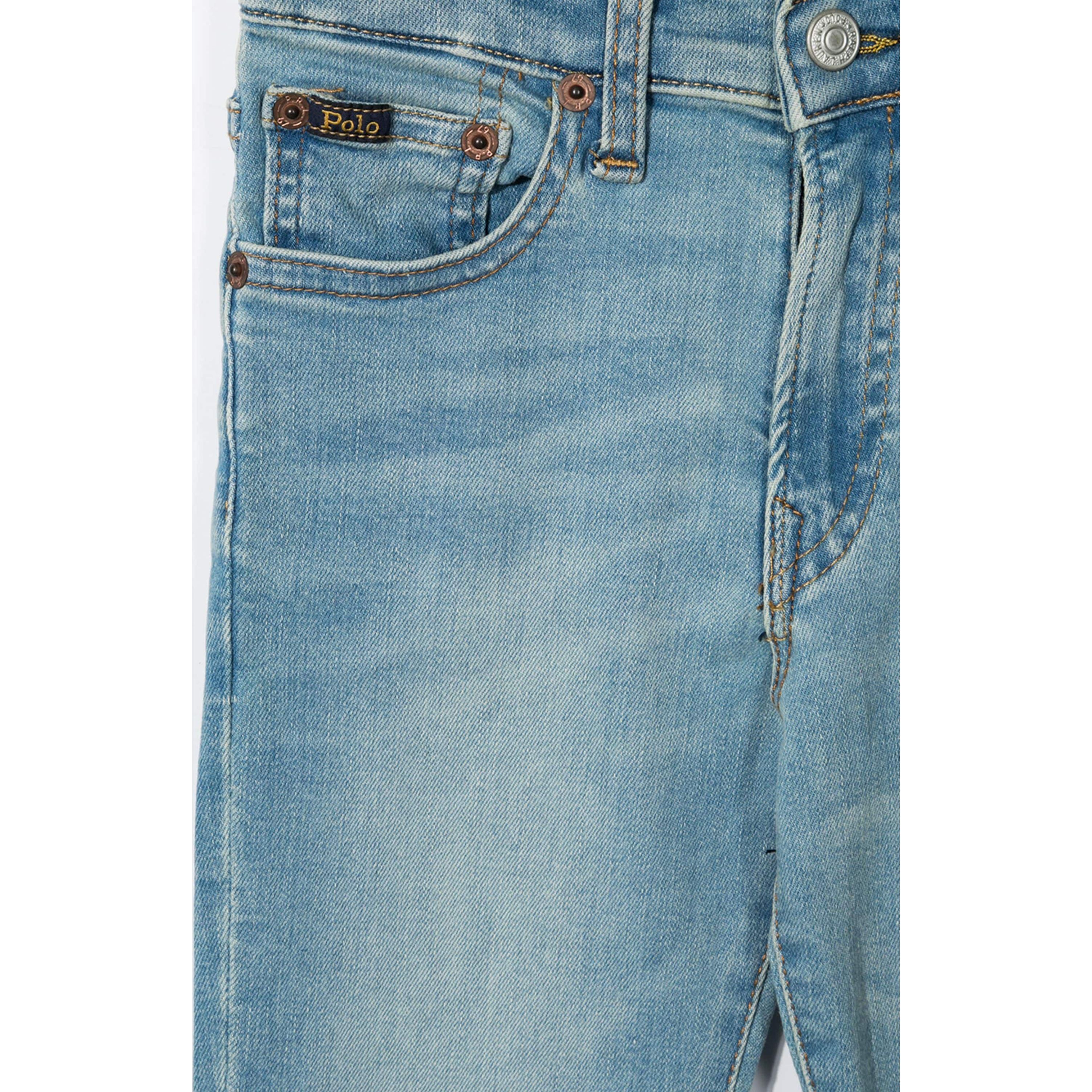 RALPH LAUREN KIDS Tiesūs džinsai -berniukams, Mėlyna, Eldridge stretch jean (8-20) 3