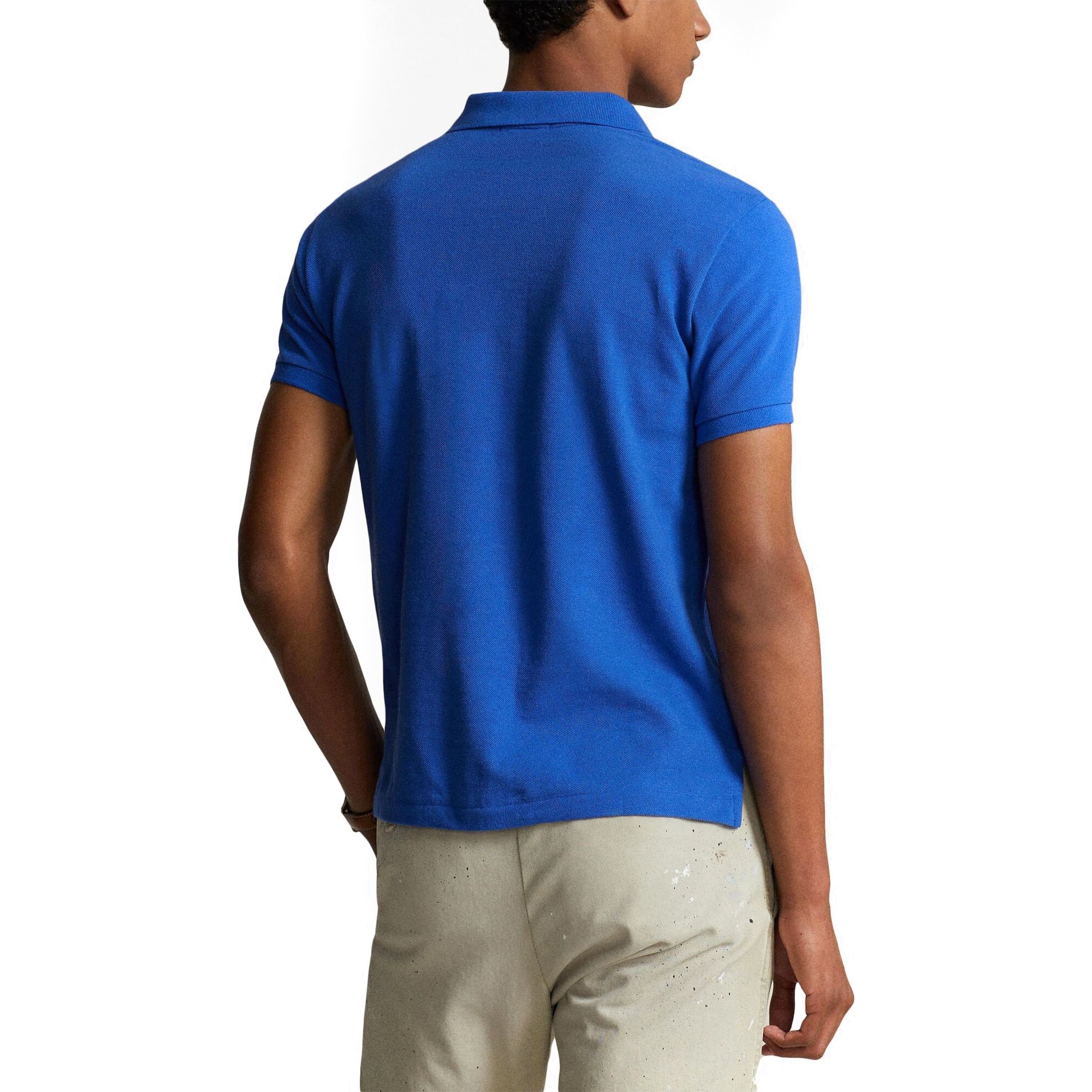 POLO RALPH LAUREN Polo marškiniai trumpos rank. vyrams, Mėlyna, Short sleeve polo 3