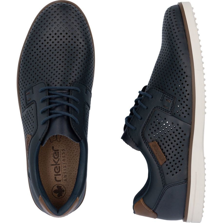 RIEKER Laisvalaikio bateliai vyrams, Mėlyna, Sneakers 8