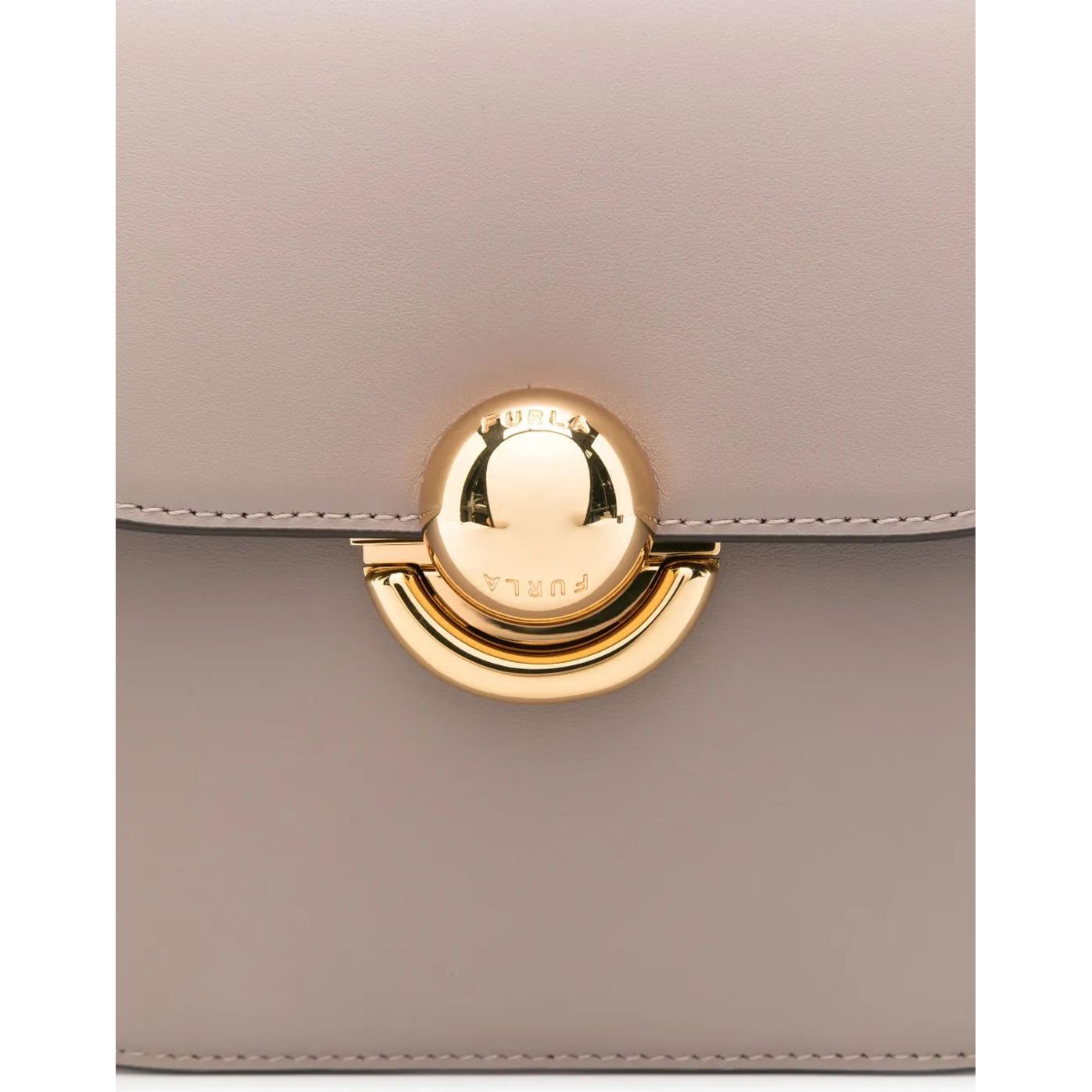 FURLA Rankinė per petį moterims, Pilka, Furla sfera s crossbody round 3