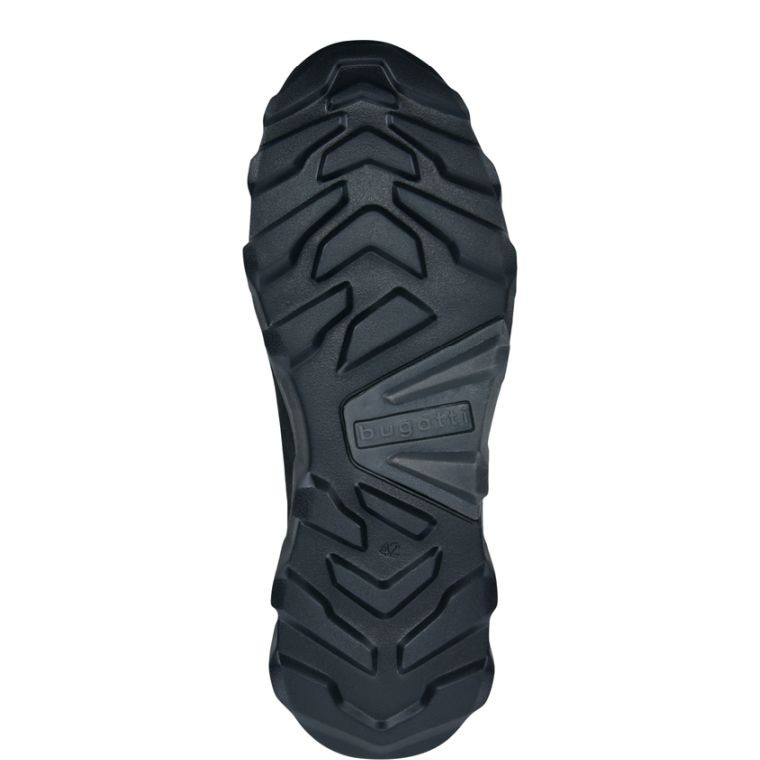 BUGATTI Laisvalaikio bateliai vyrams, Juoda, Leisure 6