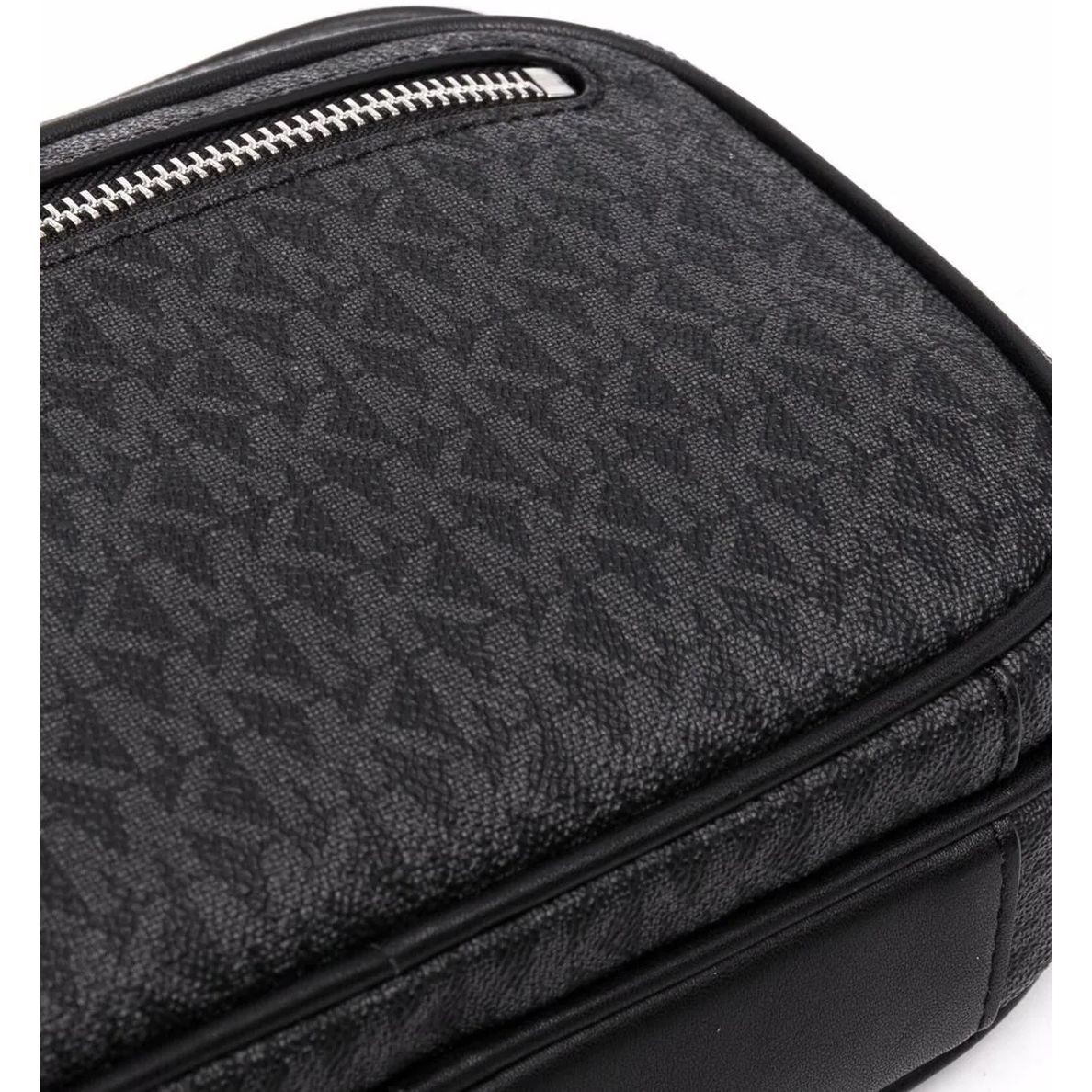 MICHAEL KORS Rankinė per petį vyrams, Juoda, Hudson small logo belt bag 3