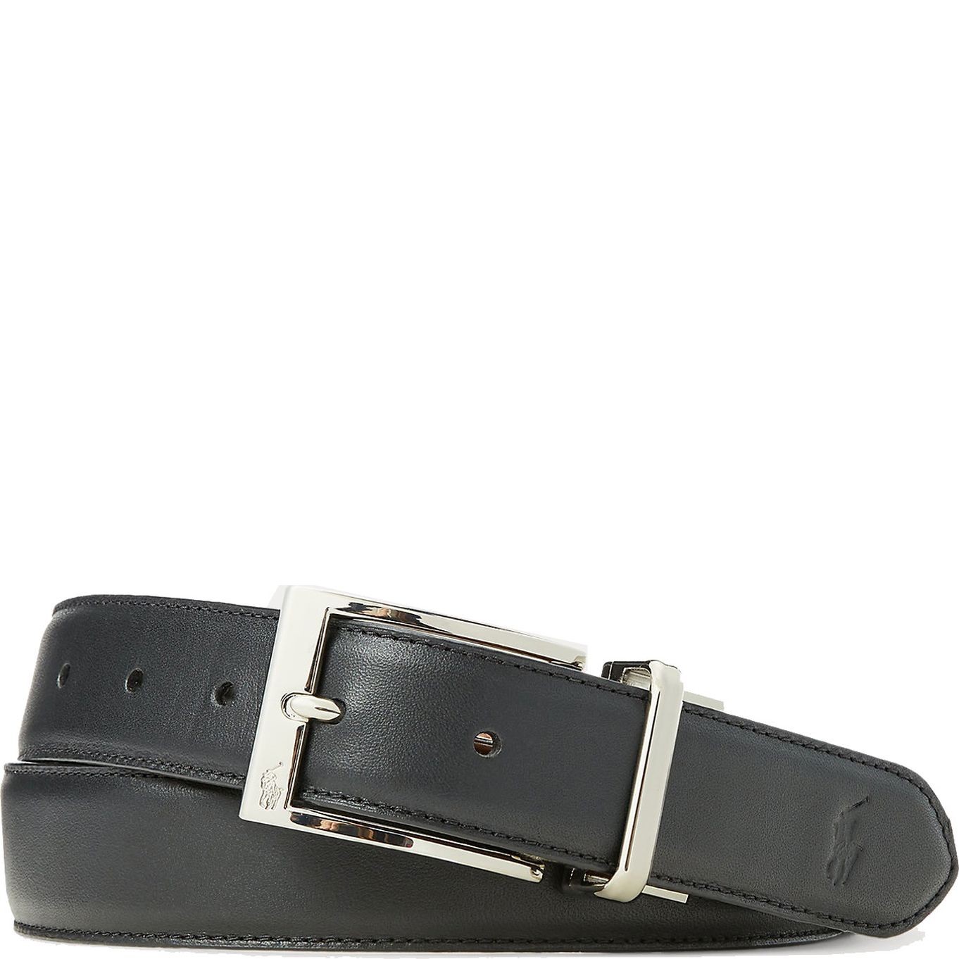 POLO RALPH LAUREN Diržas vyrams, Juoda, Reversible casual leather belt 2