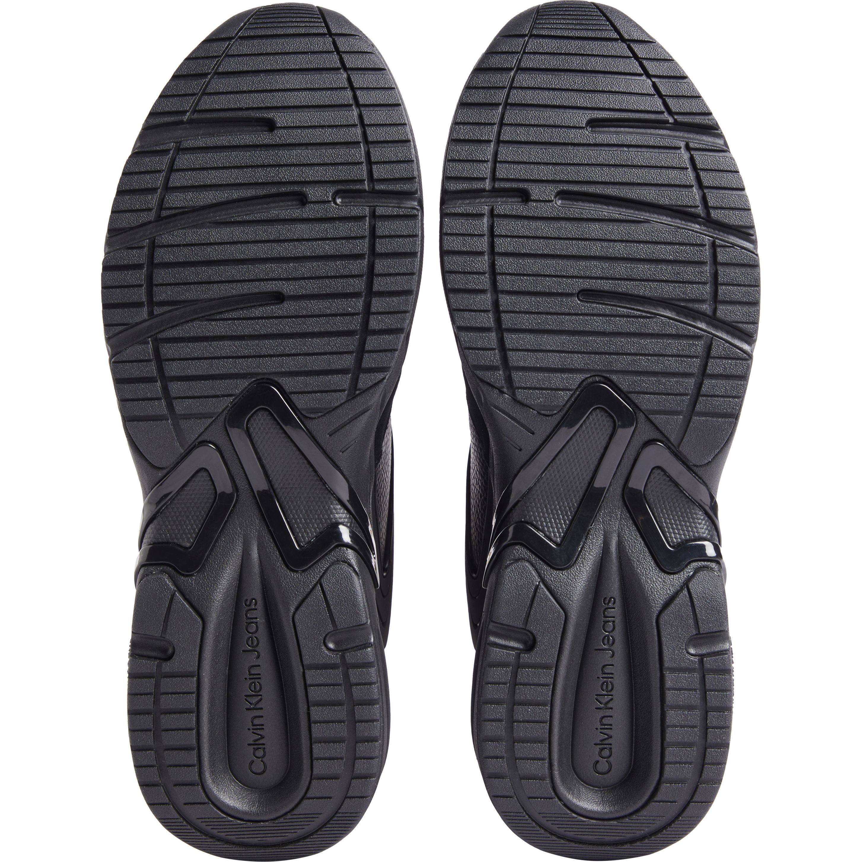 CALVIN KLEIN JEANS Laisvalaikio bateliai vyrams, Juoda, Retro tennis low lace leisure 5