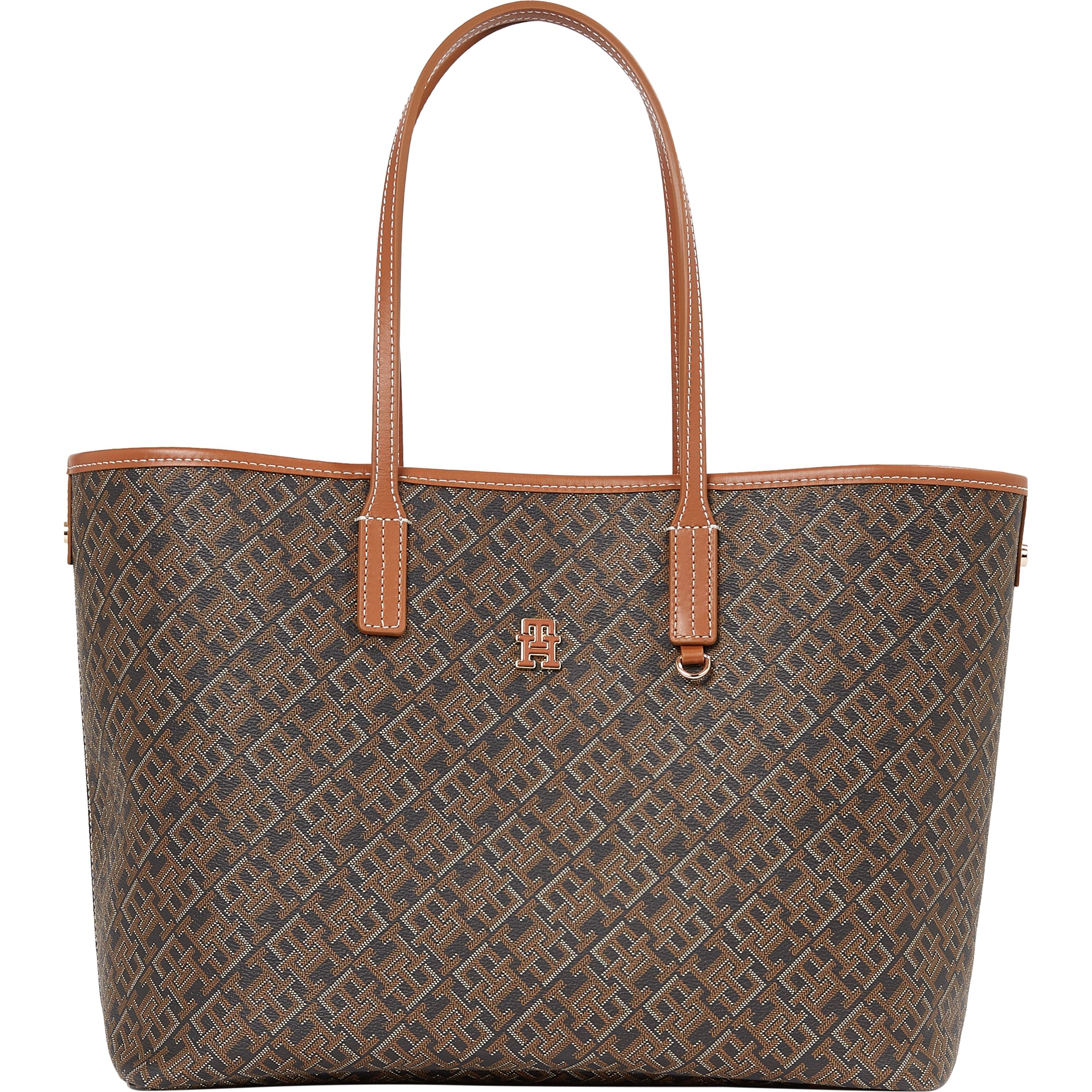 TOMMY HILFIGER Pirkinių krepšys moterims, Juoda, Monoplay tote 1