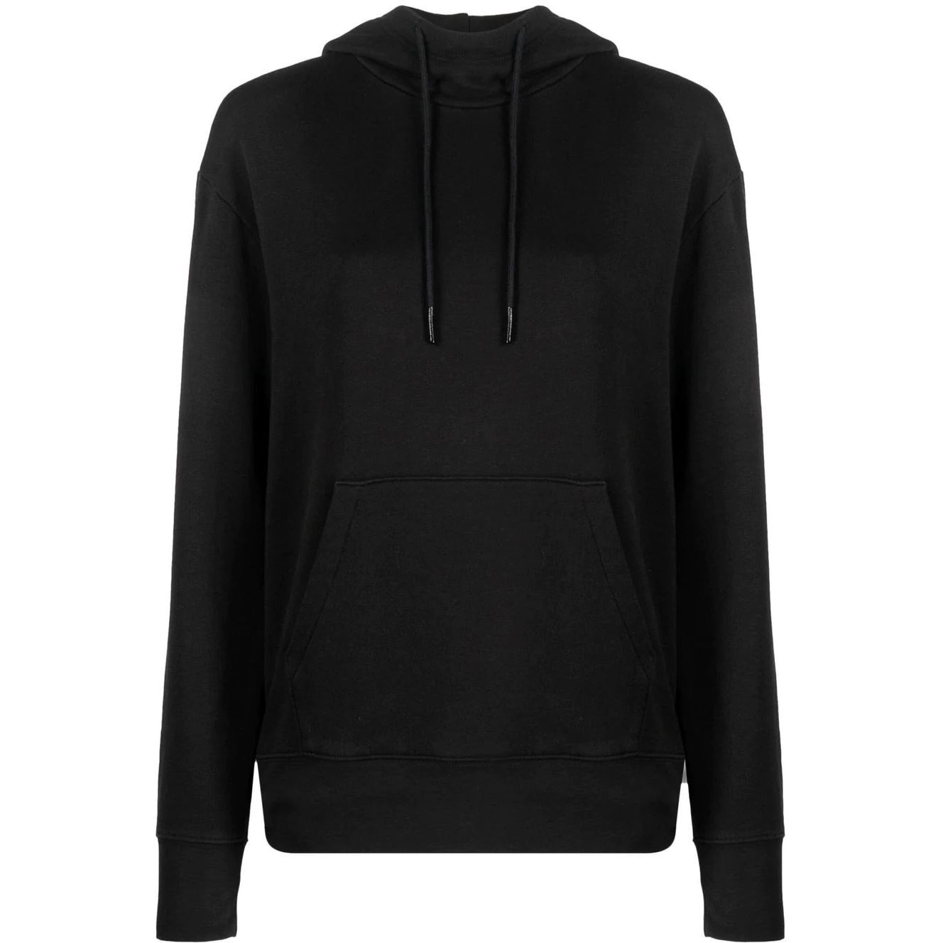 VINCE Džemperis moterims, Juoda, Essential hoodie 1