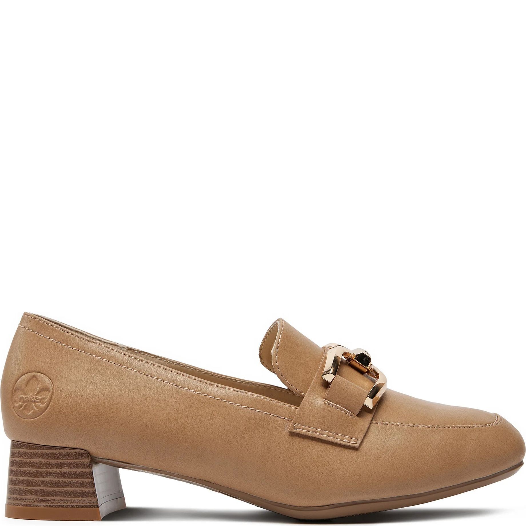 RIEKER Klasikiniai batai moterims, Smėlio, FORMAL 2