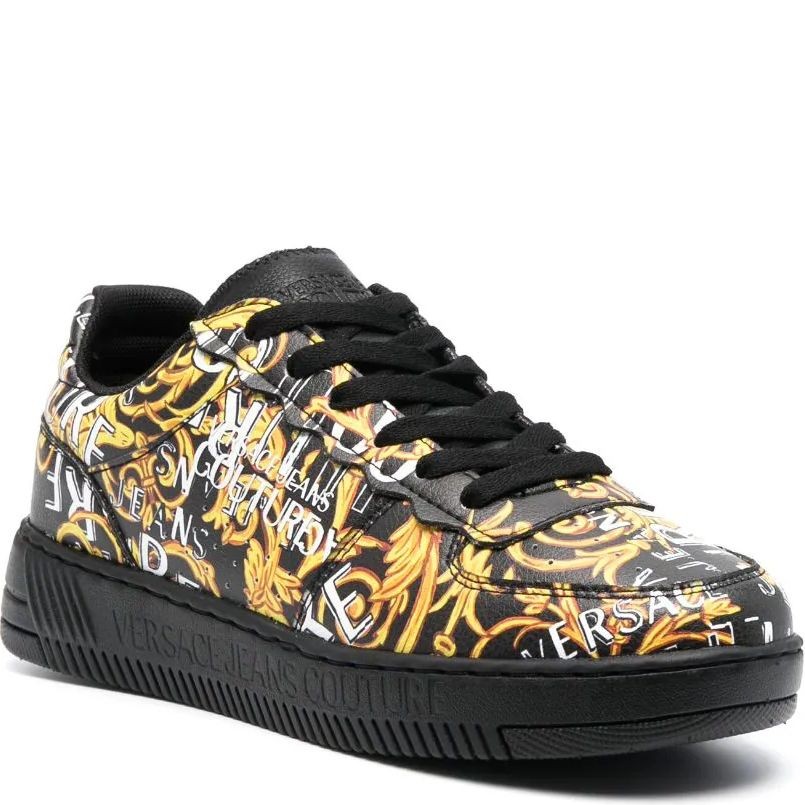 VERSACE JEANS CUTURE Bateliai - moterims, BLACK/GOLD, Fondo meyssa shoes 1