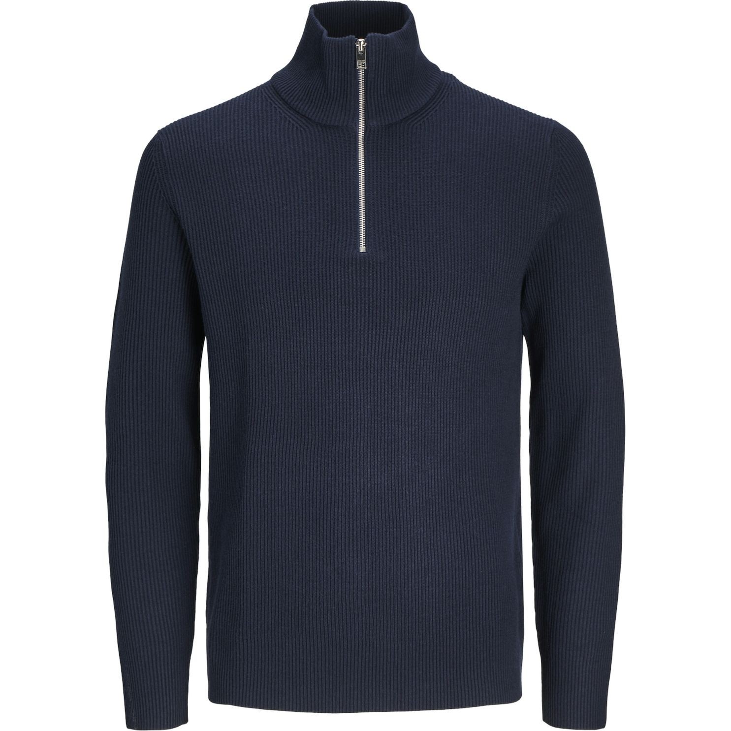 JACK & JONES Megztinis vyrams, Mėlyna, Perfect knit half zip 1
