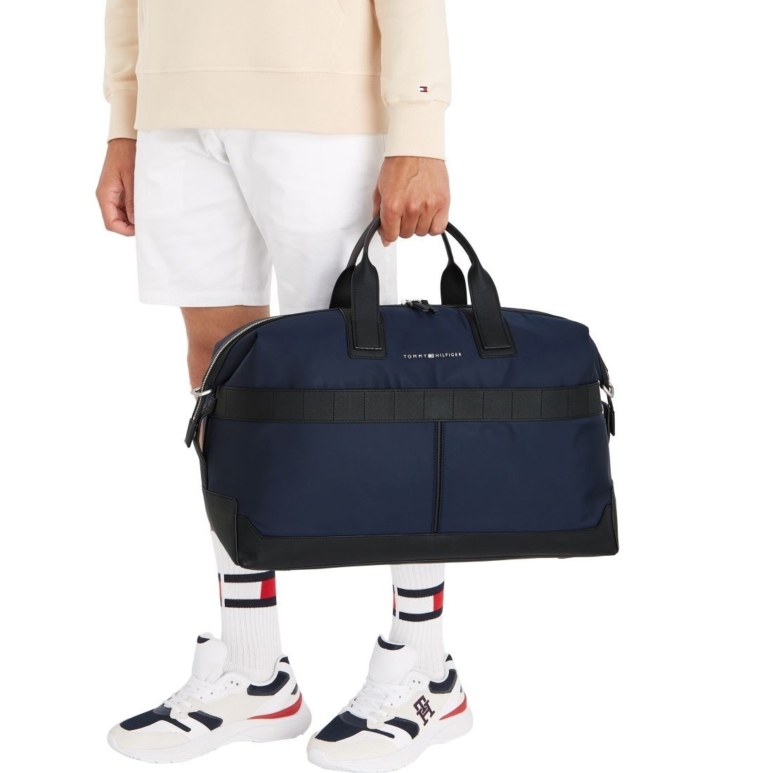 TOMMY HILFIGER Rankinė, krepšys vyrams, Mėlyna, Elevated weekender 3