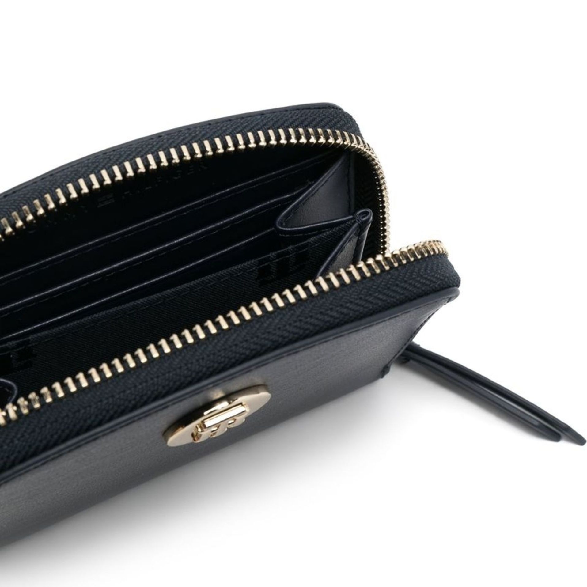 TOMMY HILFIGER Piniginė moterims, Mėlyna, CHIC MED WALLET AND CHARM GP 3