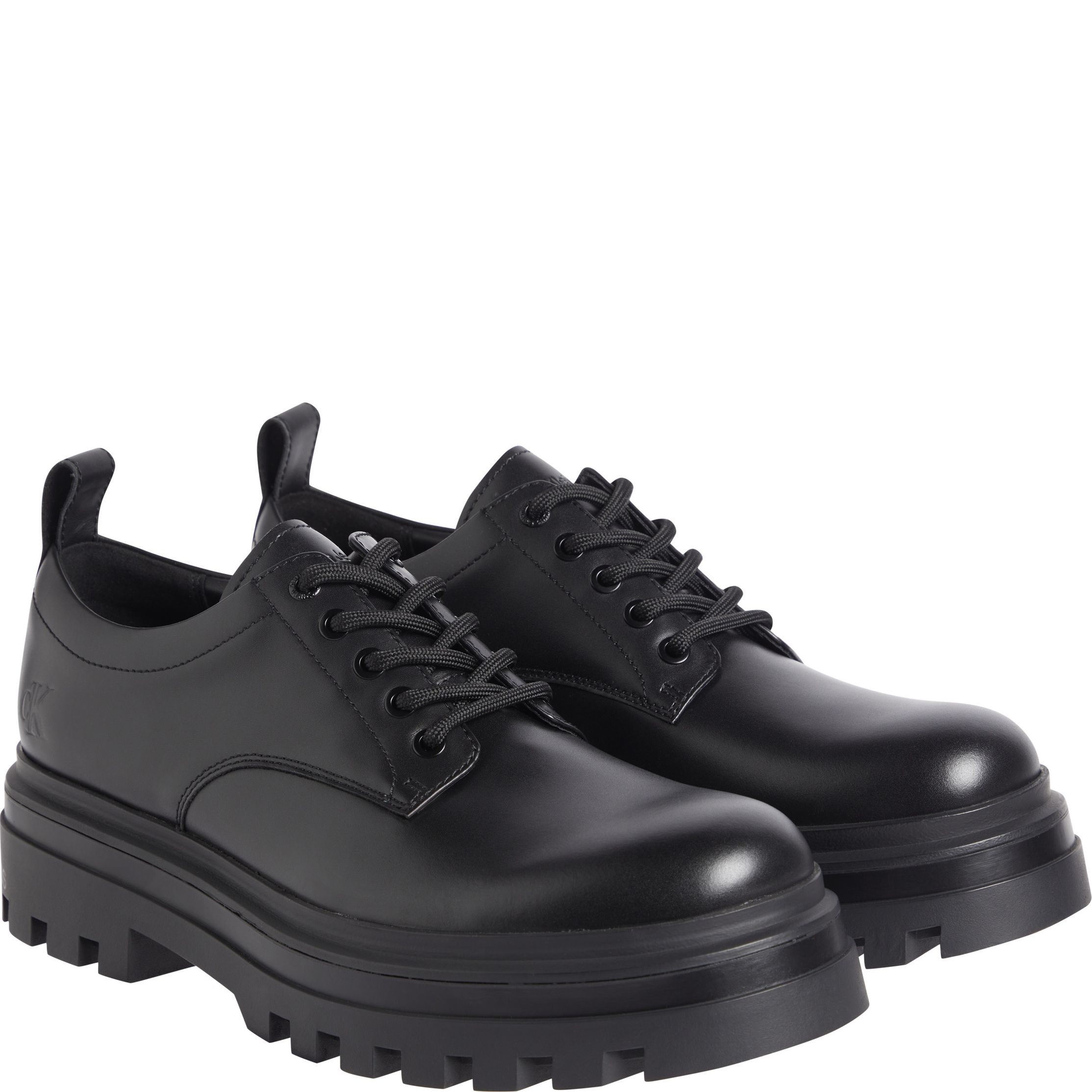 CALVIN KLEIN JEANS Klasikiniai batai vyrams, Juoda, Lugged derby shoe 1