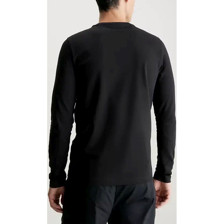 CALVIN KLEIN Marškinėliai ilgom. rankovėmis vyrams, Juoda, L/s t-shirt 3