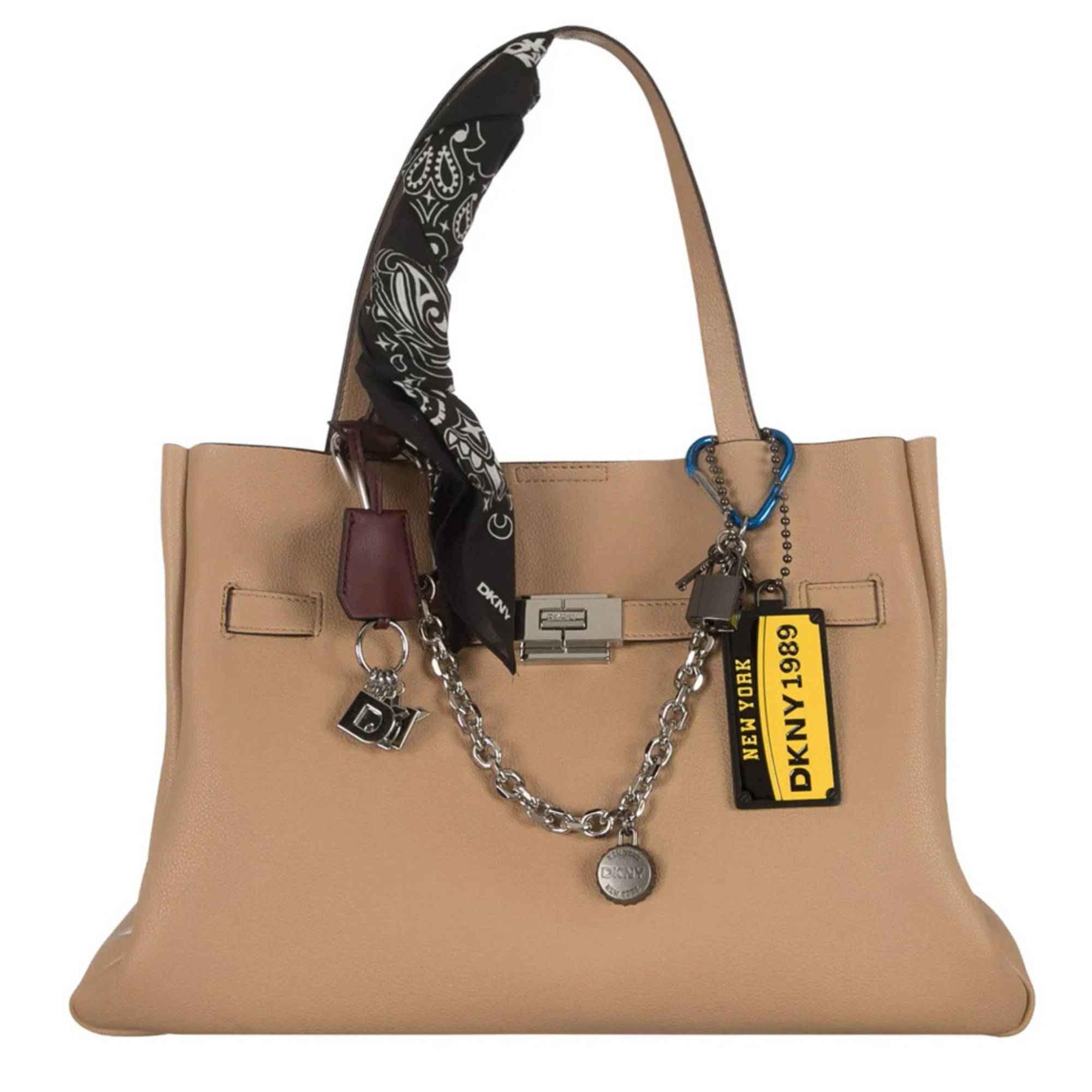 DKNY Pirkinių krepšys moterims, Ruda, Bryar lg satchel
