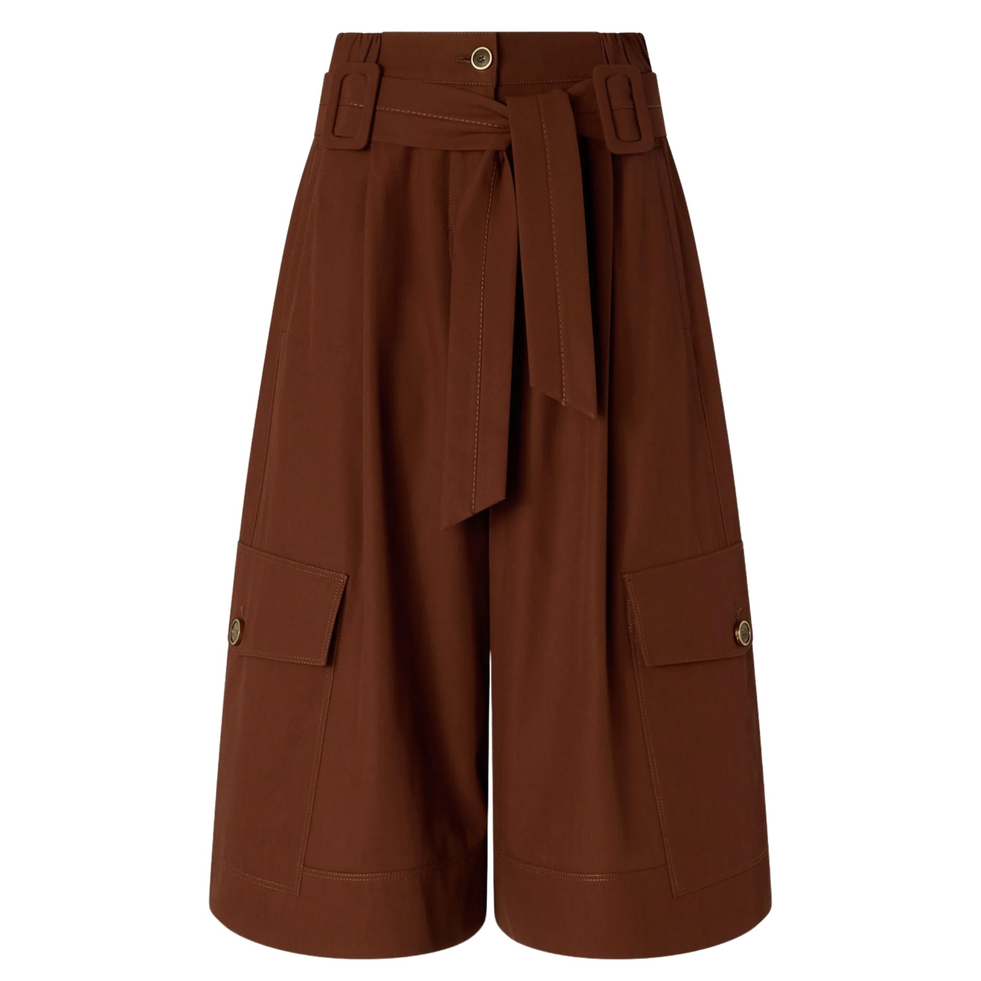 PINKO Šortai moterims, Ruda, Patricia bermuda shorts 1