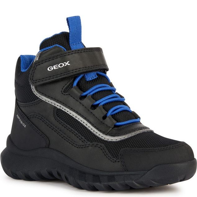 GEOX Aulinukai berniukams, Juoda, Simbyos abx booties 1