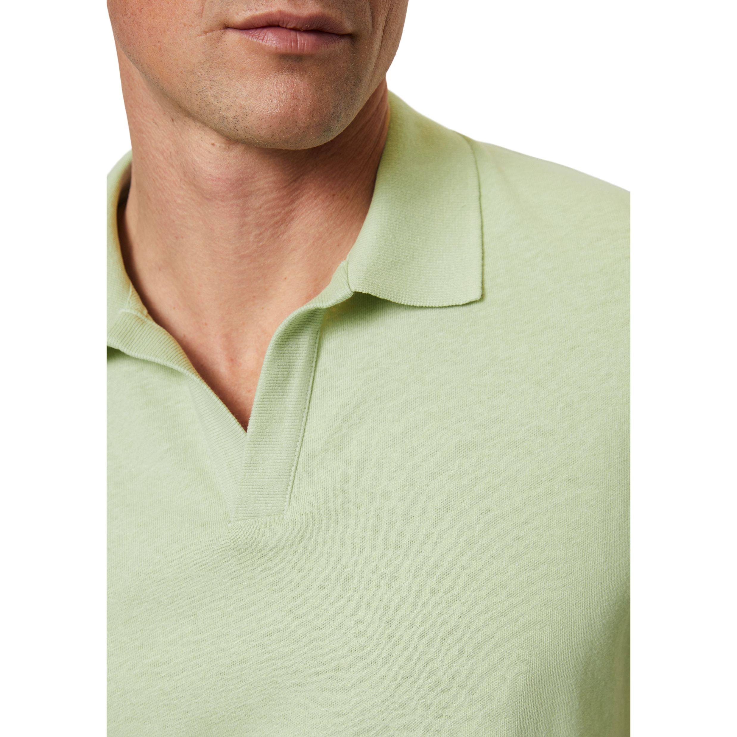 MARC O'POLO Polo marškiniai trumpos rank. vyrams, Žalia 4