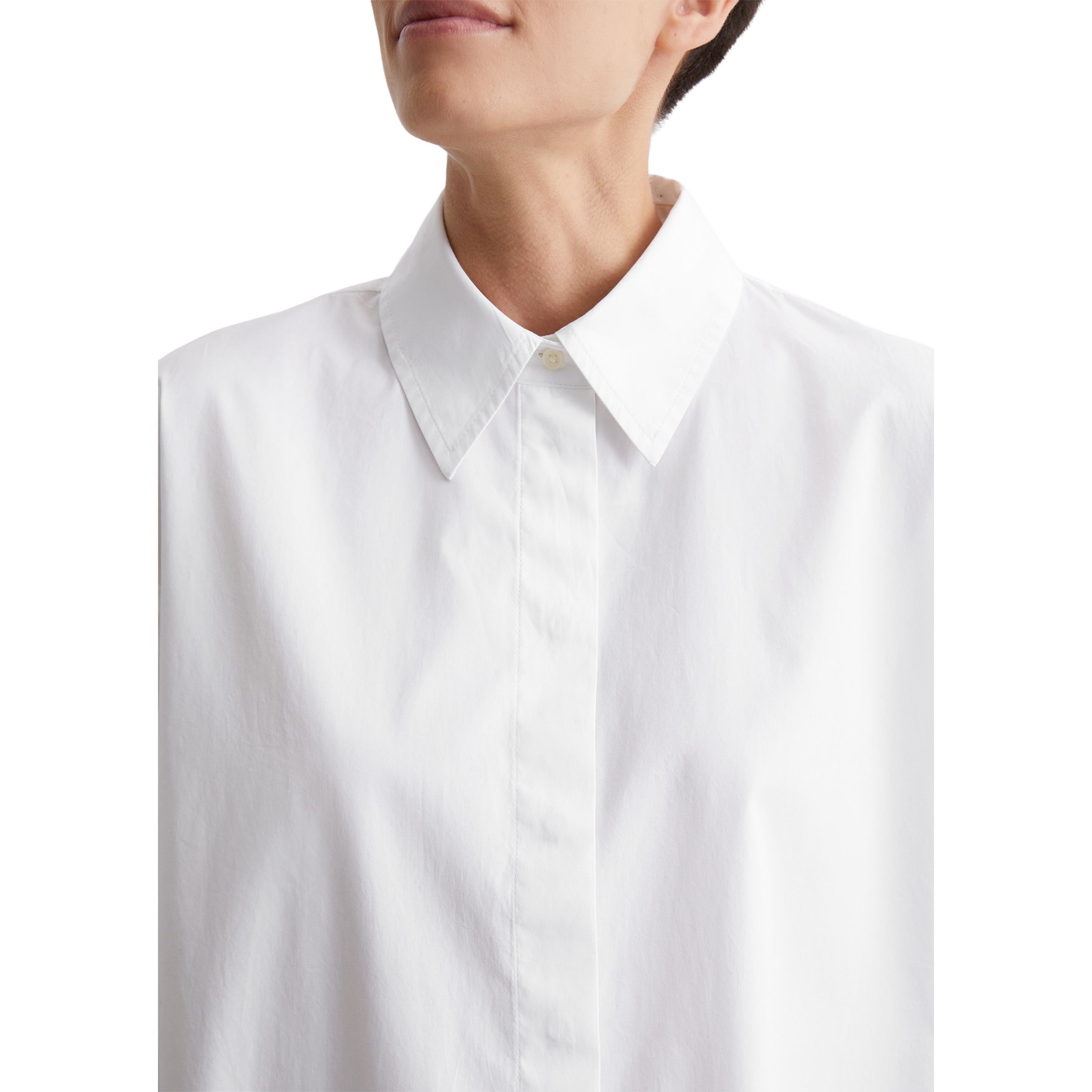 MARC O'POLO Marškiniai ilgomis rankovėmis moterims, Balta, Shirts lon 500090142019 4