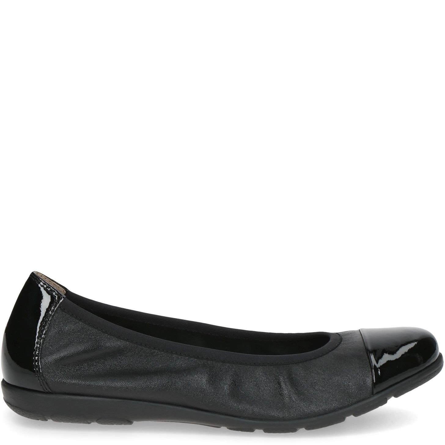 CAPRICE Balerinos moterims, Juoda, Ballerinas 2