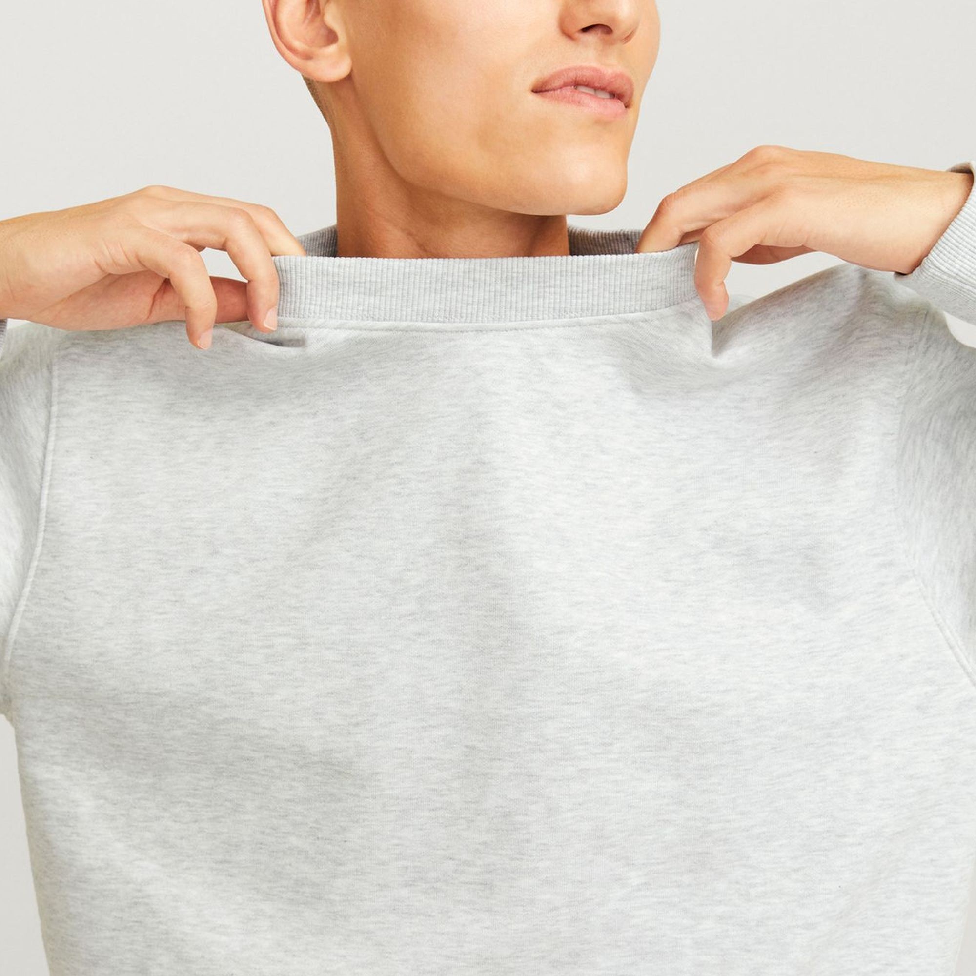 JACK & JONES Megztinis vyrams, Pilka, Urban edge 3