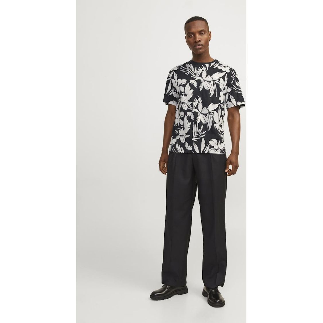 JACK & JONES Marškinėliai vyrams, Juoda, Jjejeff t-shirts 6