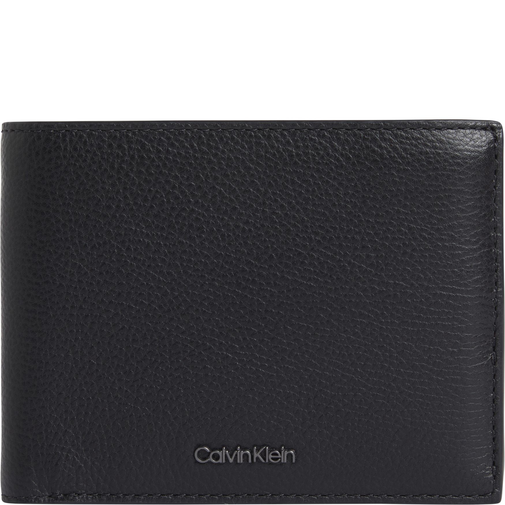 CALVIN KLEIN Piniginė vyrams, Juoda, Modern bus trifold wallet 1