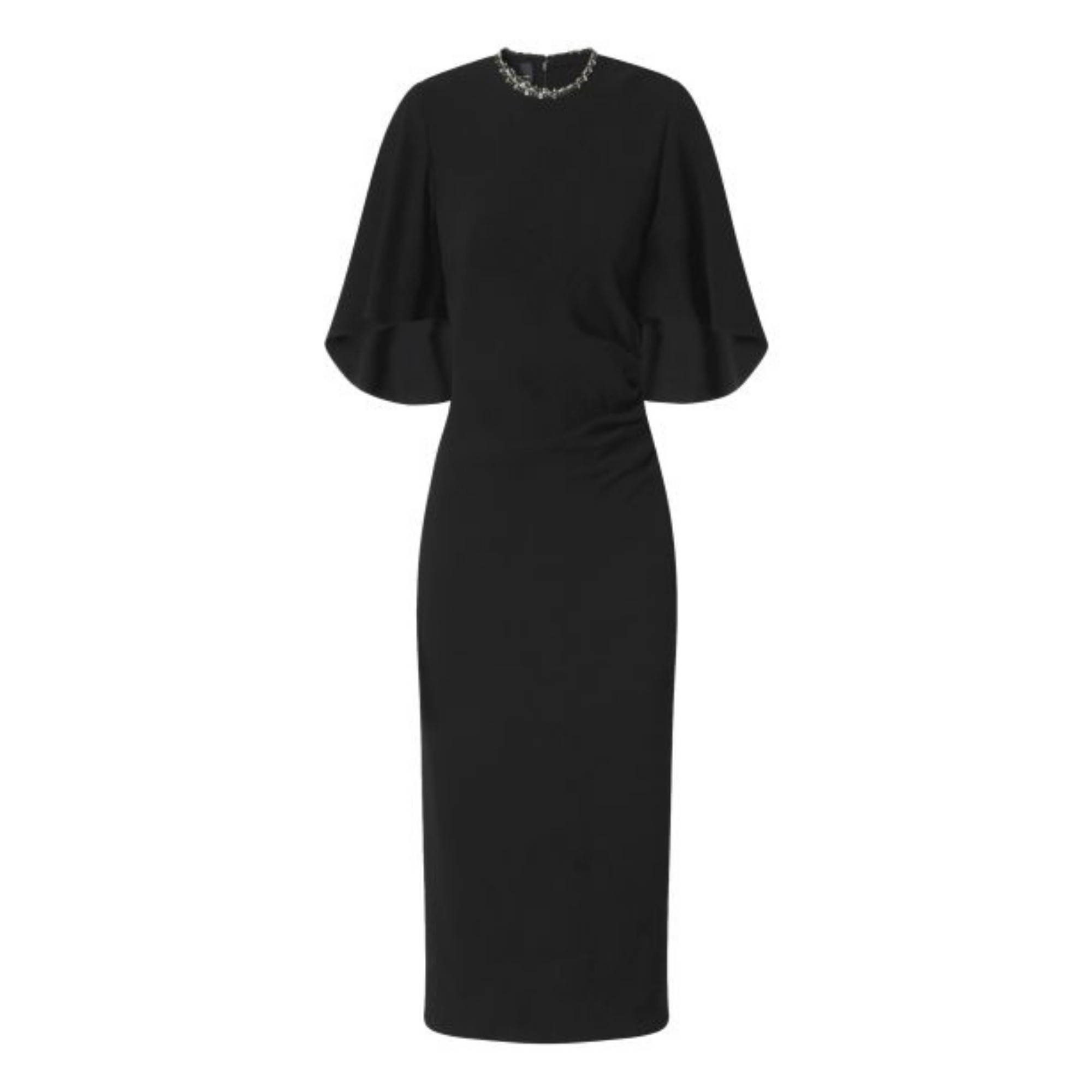PINKO Midi suknelė moterims, Juoda, Scopone dress 1
