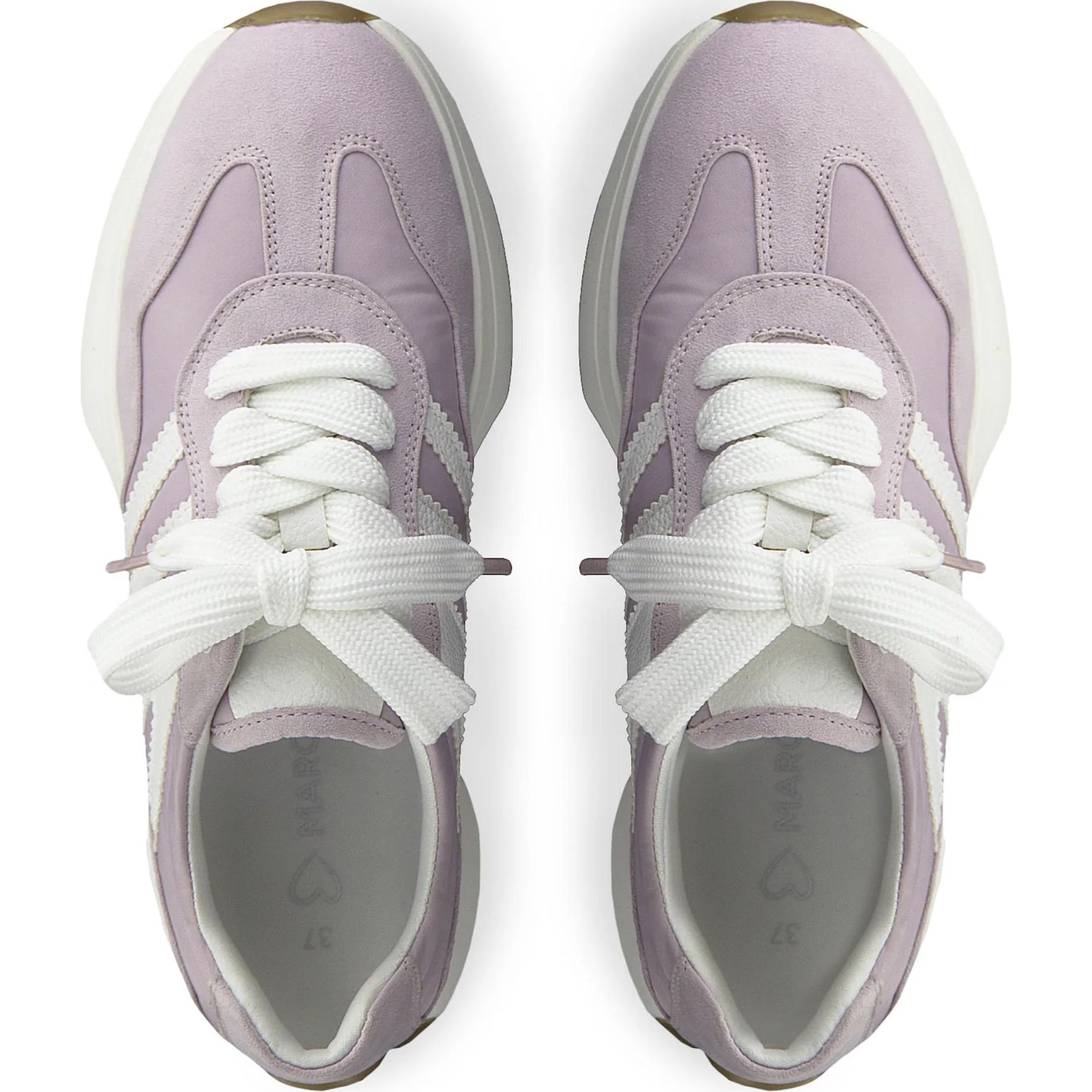 MARCO TOZZI Laisvalaikio bateliai moterims, Violetinė, LEISURE 4