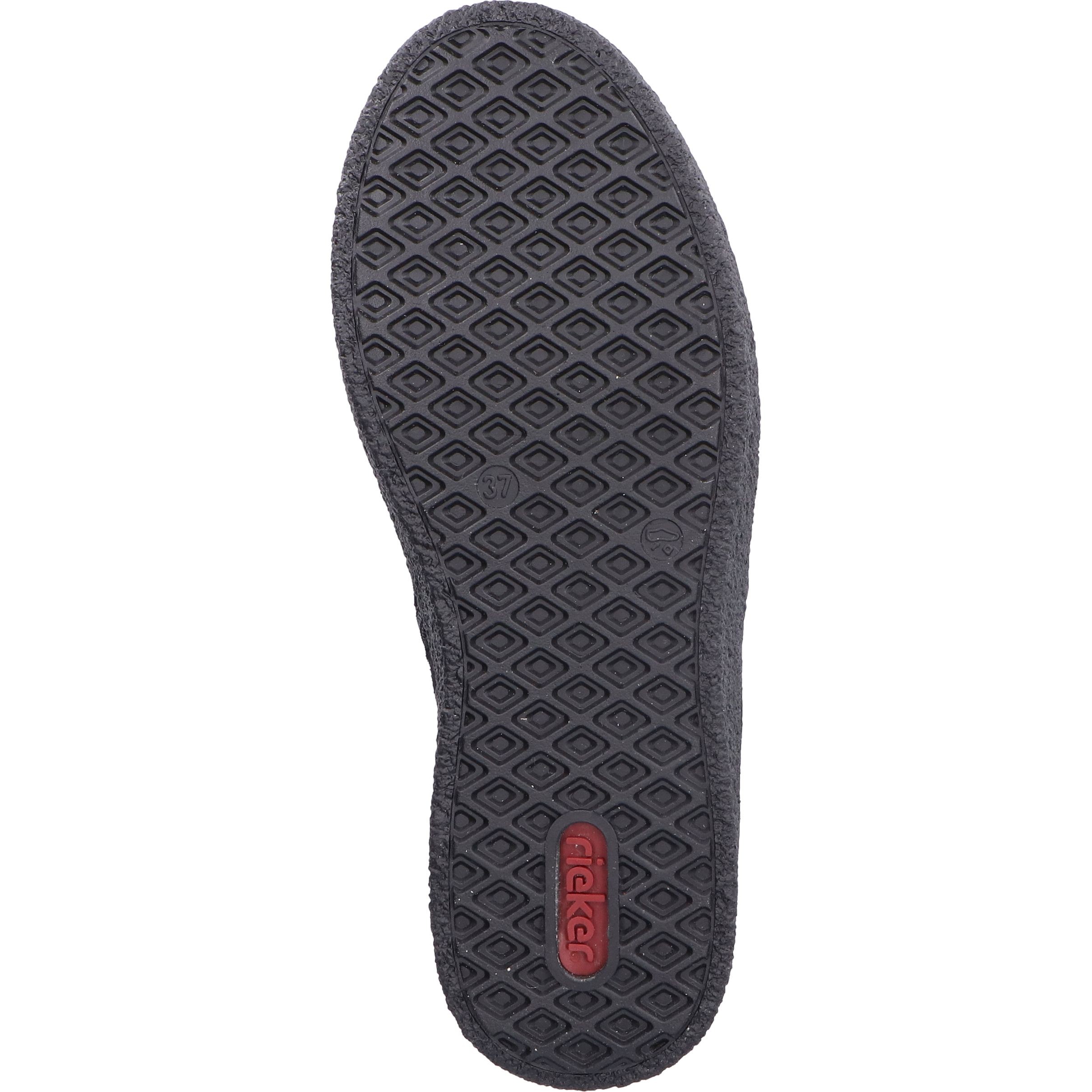 RIEKER Aulinukai moterims, Juoda, Ladies mid height boots 10