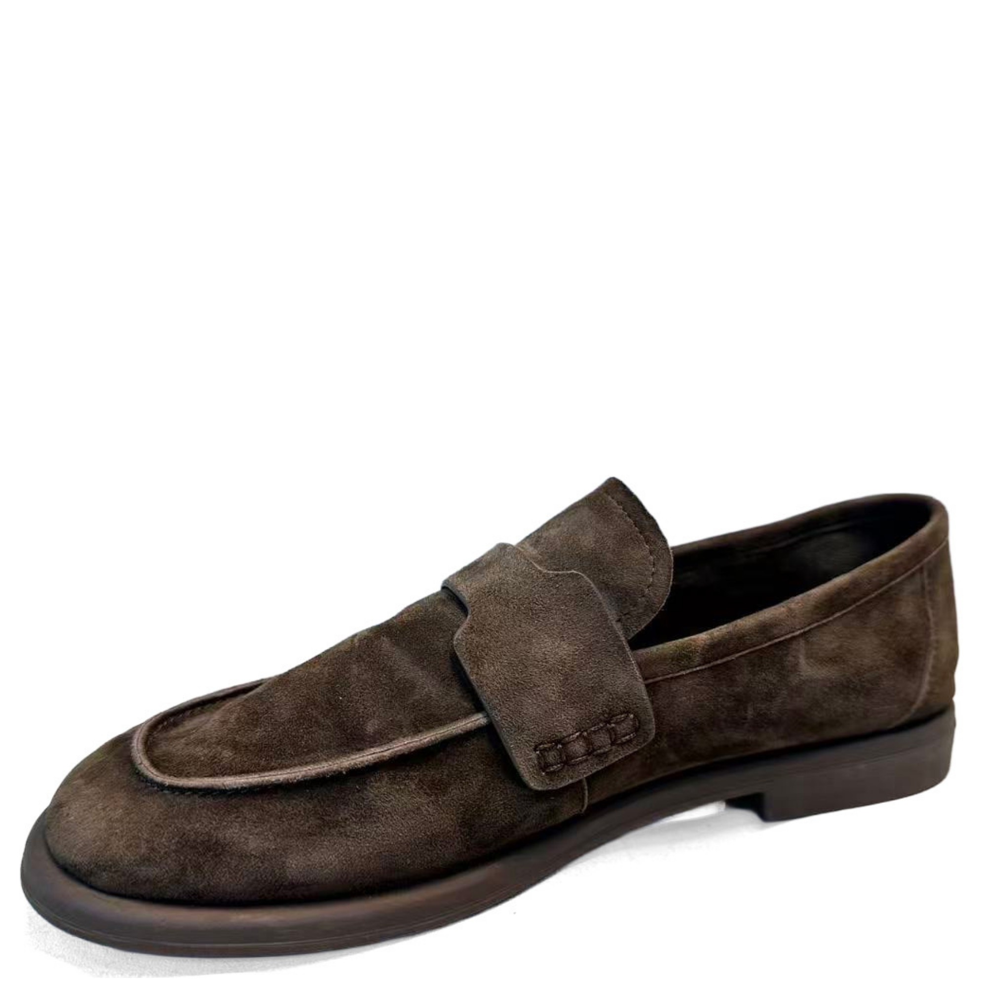 SERGIO MORETTI Loaferiai moterims, Ruda, Loafers 2
