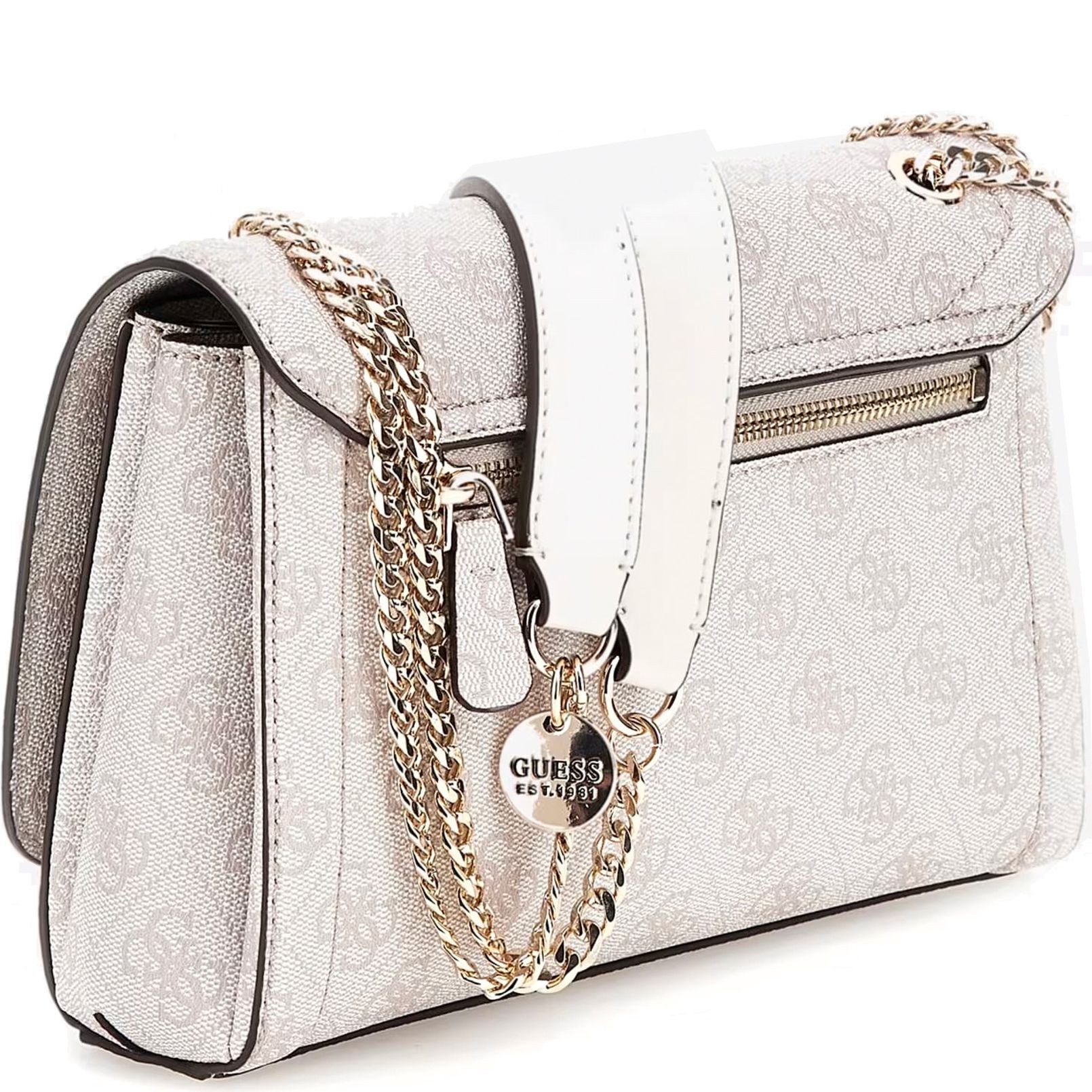 GUESS Rankinė per petį moterims, Smėlio, Noelle crossbody 2