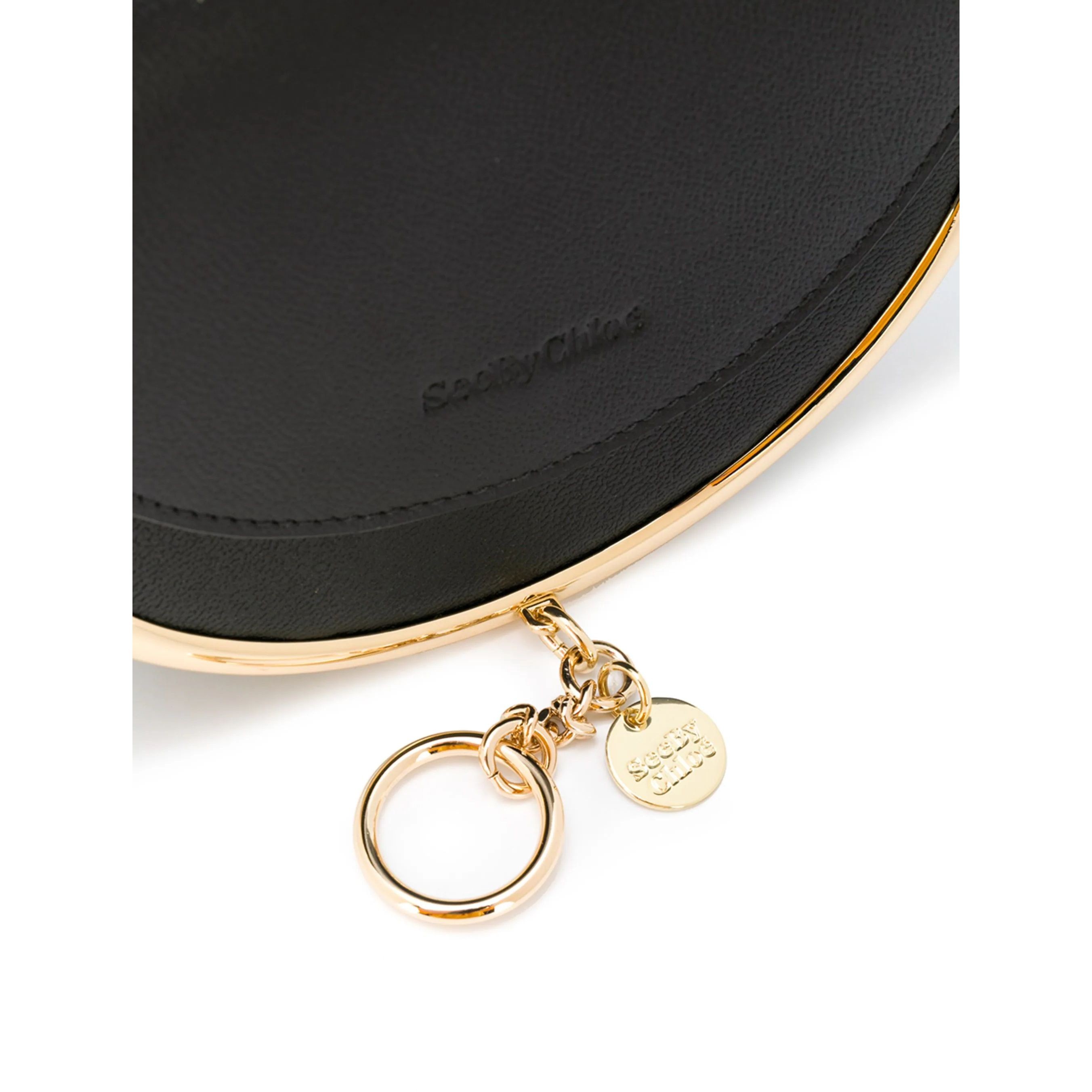 SEE BY CHLOE Rankinė per petį moterims, Juoda, Mara evening clutch 3