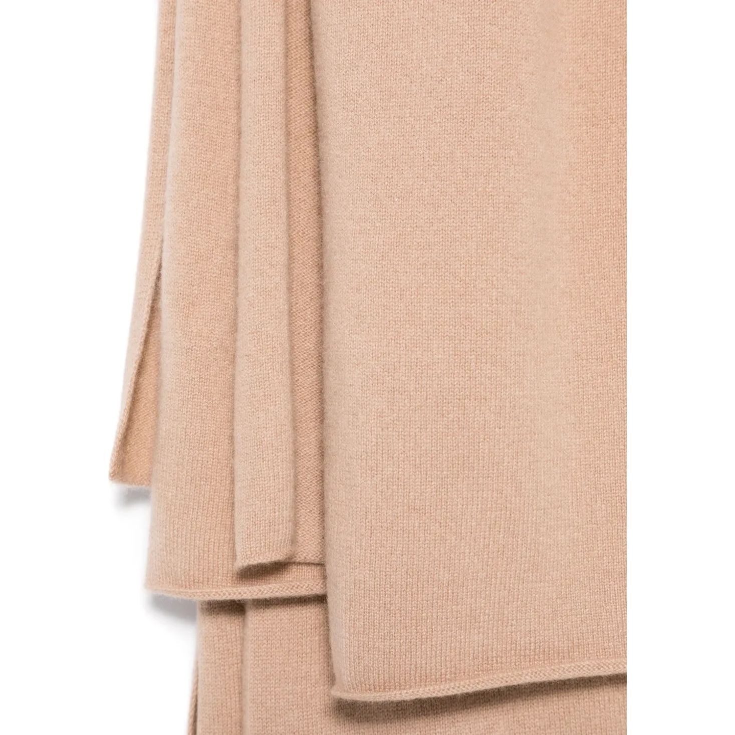 VINCE Šalikas moterims, Ruda, Cashmere knit blanket wrap 2