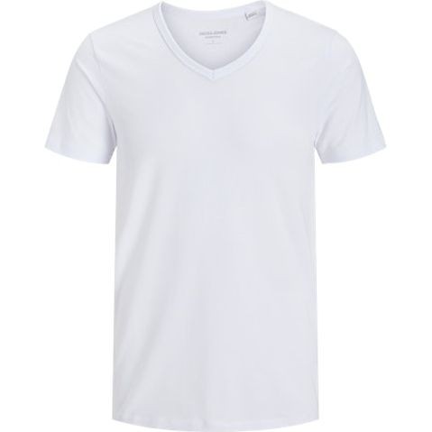 JACK & JONES Marškinėliai vyrams, JJEBASIC V-NECK TEE 1