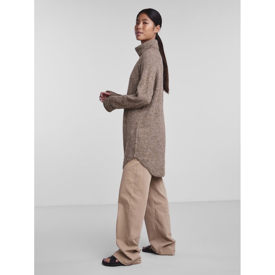 PIECES Megztinis moterims, Ruda, Ellen long knit 4