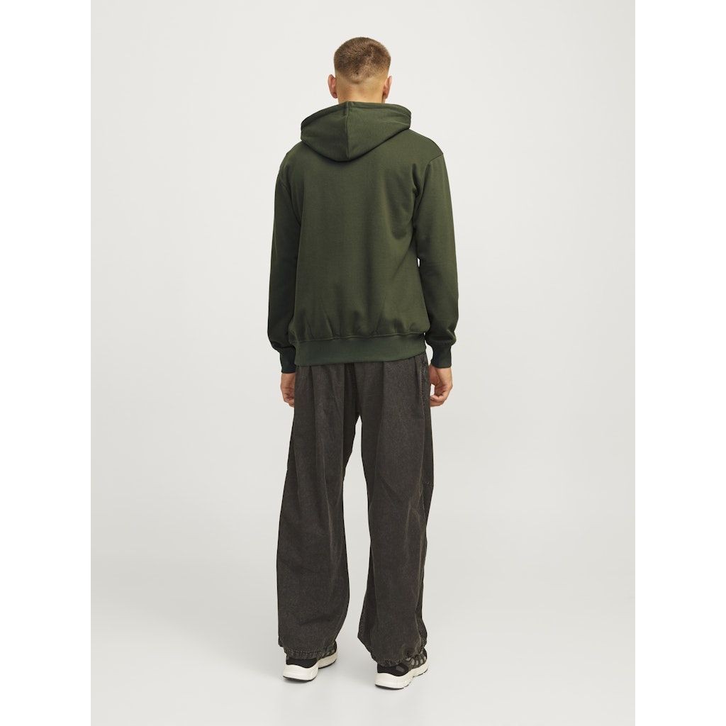 JACK & JONES Džemperis vyrams, Chaki, Hak kai sweat hood 3