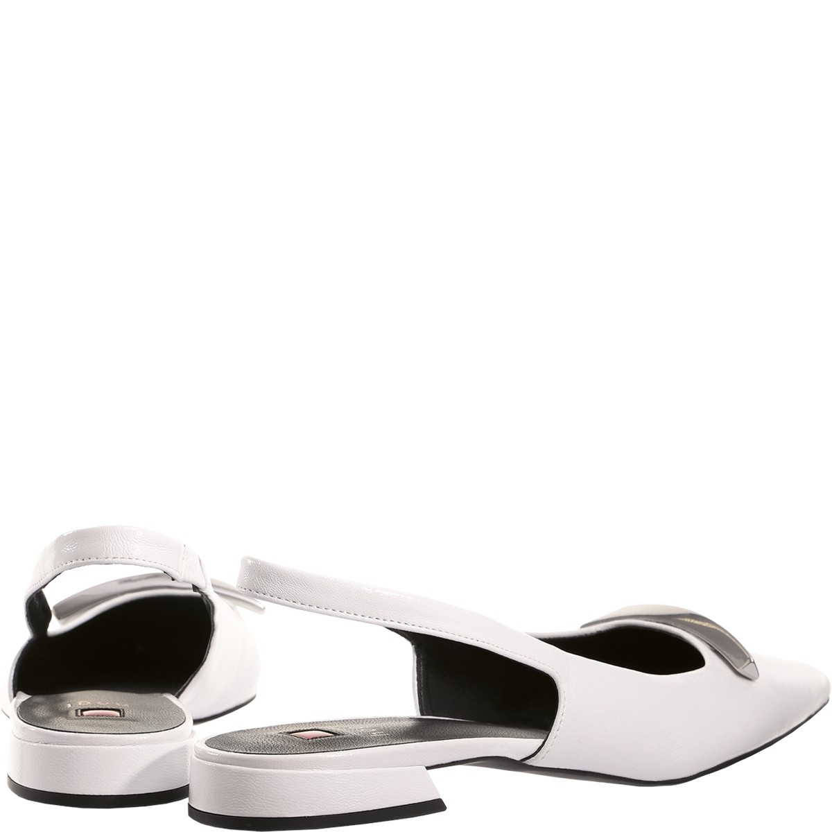 HOGL Balerinos moterims, Balta, Jeanne ballerinas 3