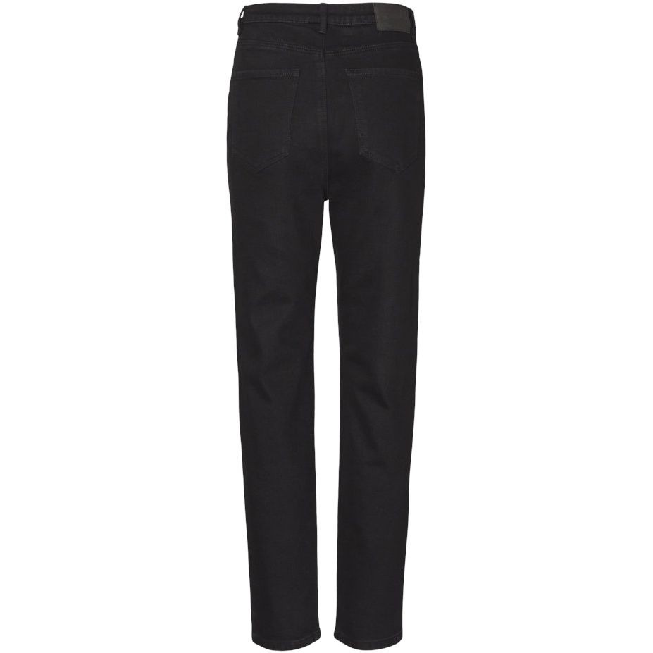 VERO MODA Comfort džinsai moterims, Juoda, VMLINDA HR MOM JEANS 2
