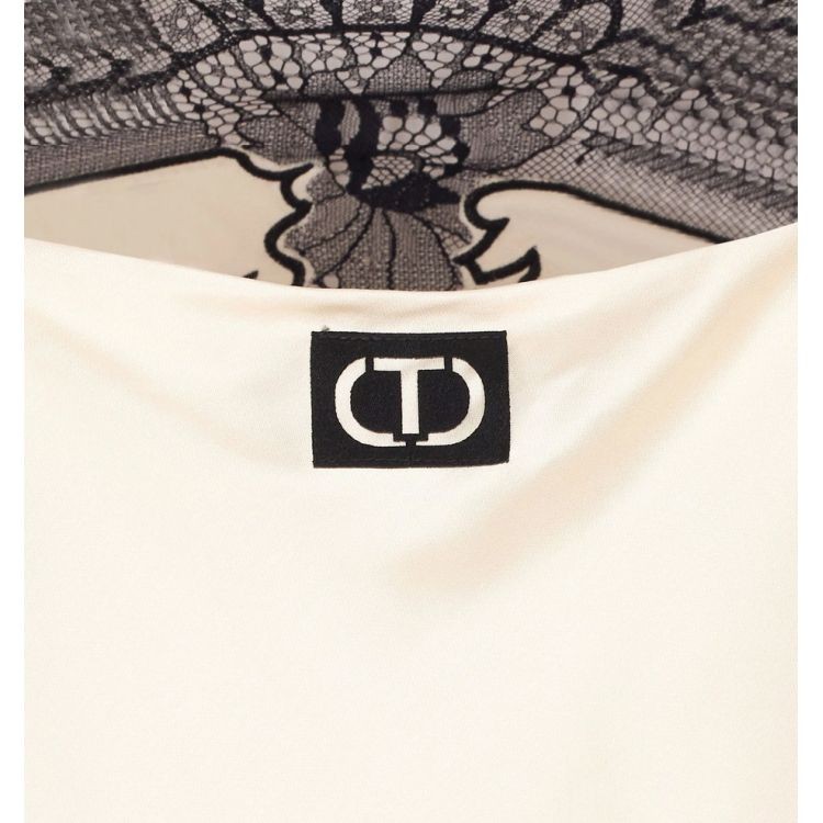 TWINSET Marškiniai be rankovių moterims, Balta, Tank top 3