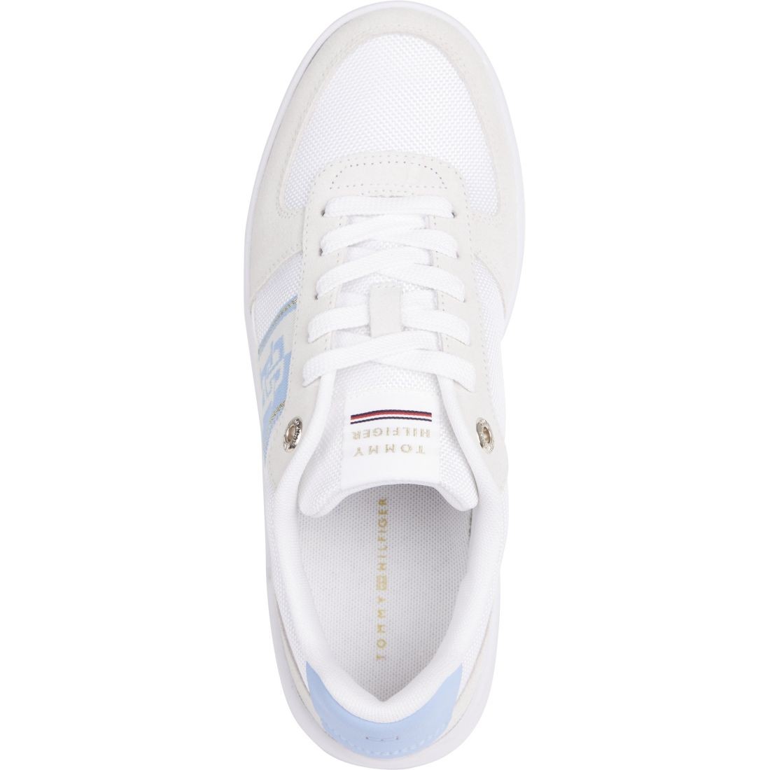 TOMMY HILFIGER Sportiniai bateliai moterims, Mėlyna, Sneaker with webbing 5