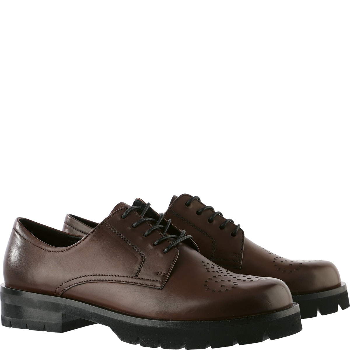 HOGL Klasikiniai batai moterims, Ruda, Rocky formal 1