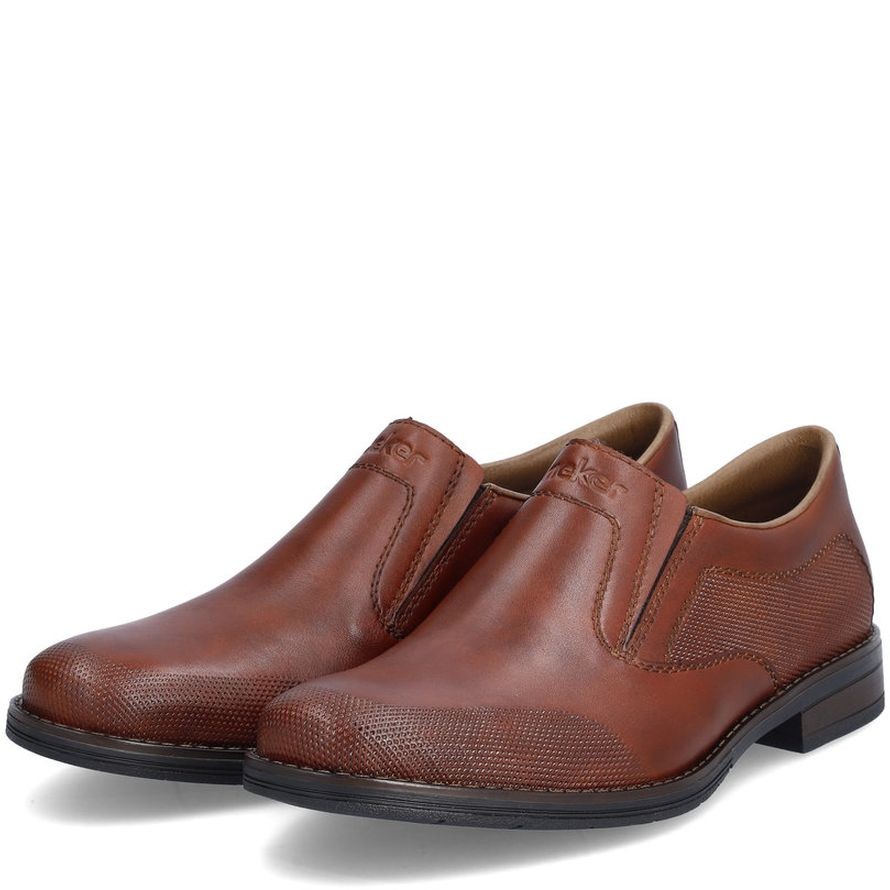 RIEKER Klasikiniai batai vyrams, Ruda, FORMAL 10