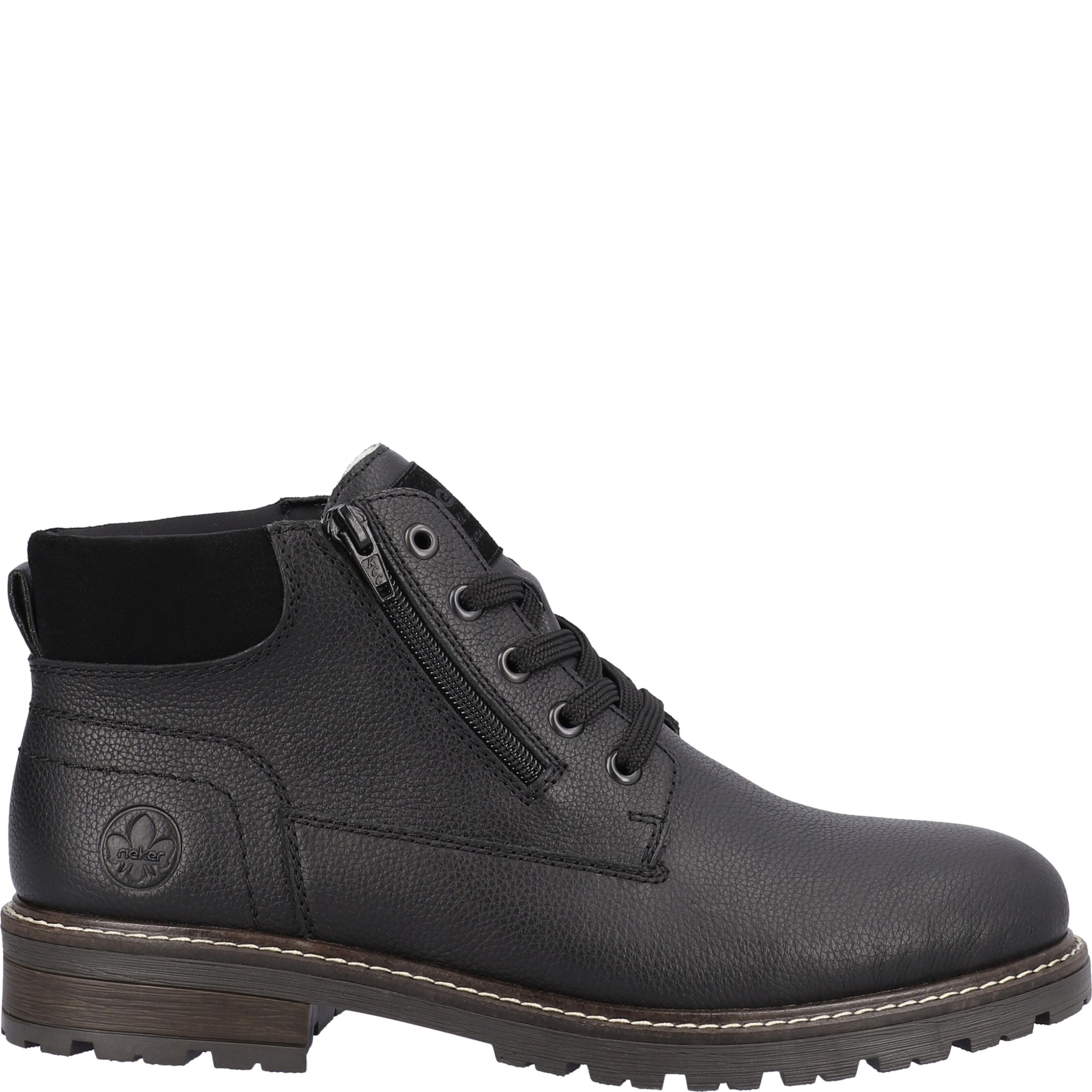 RIEKER Aulinukai vyrams, Juoda, BOOTIES 3