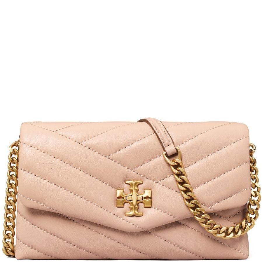 TORY BURCH Piniginė moterims, Kūno, Kira chevron chain wallet 1
