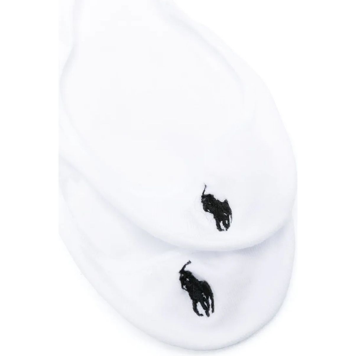 POLO RALPH LAUREN Kojinės moterims, Balta, Wide rib ank-socks 2