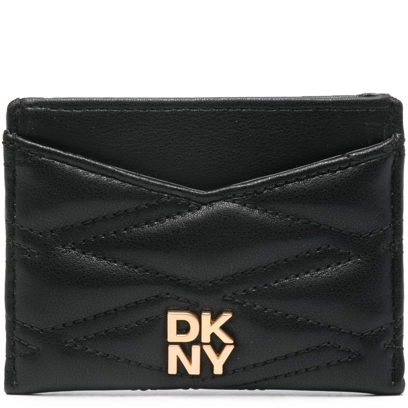 DKNY Kortelių dėklas moterims, Juoda, Minna card holder 1