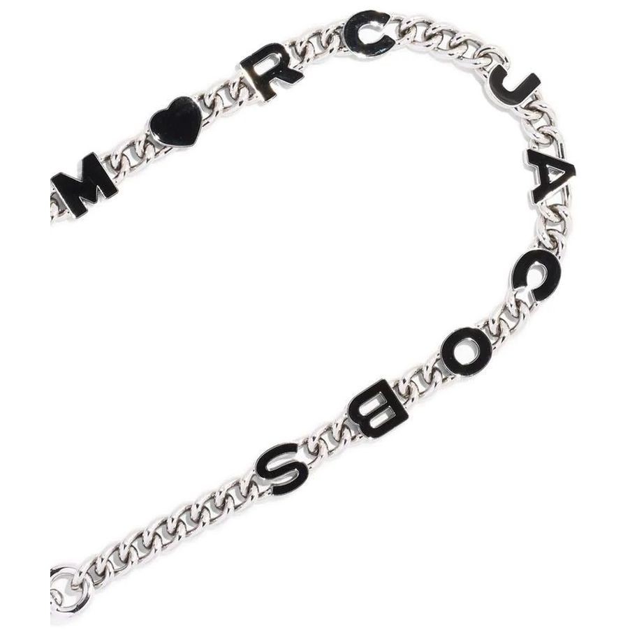 MARC JACOBS Rankinės diržas moterims, Juoda, The heart shoulder strap 2