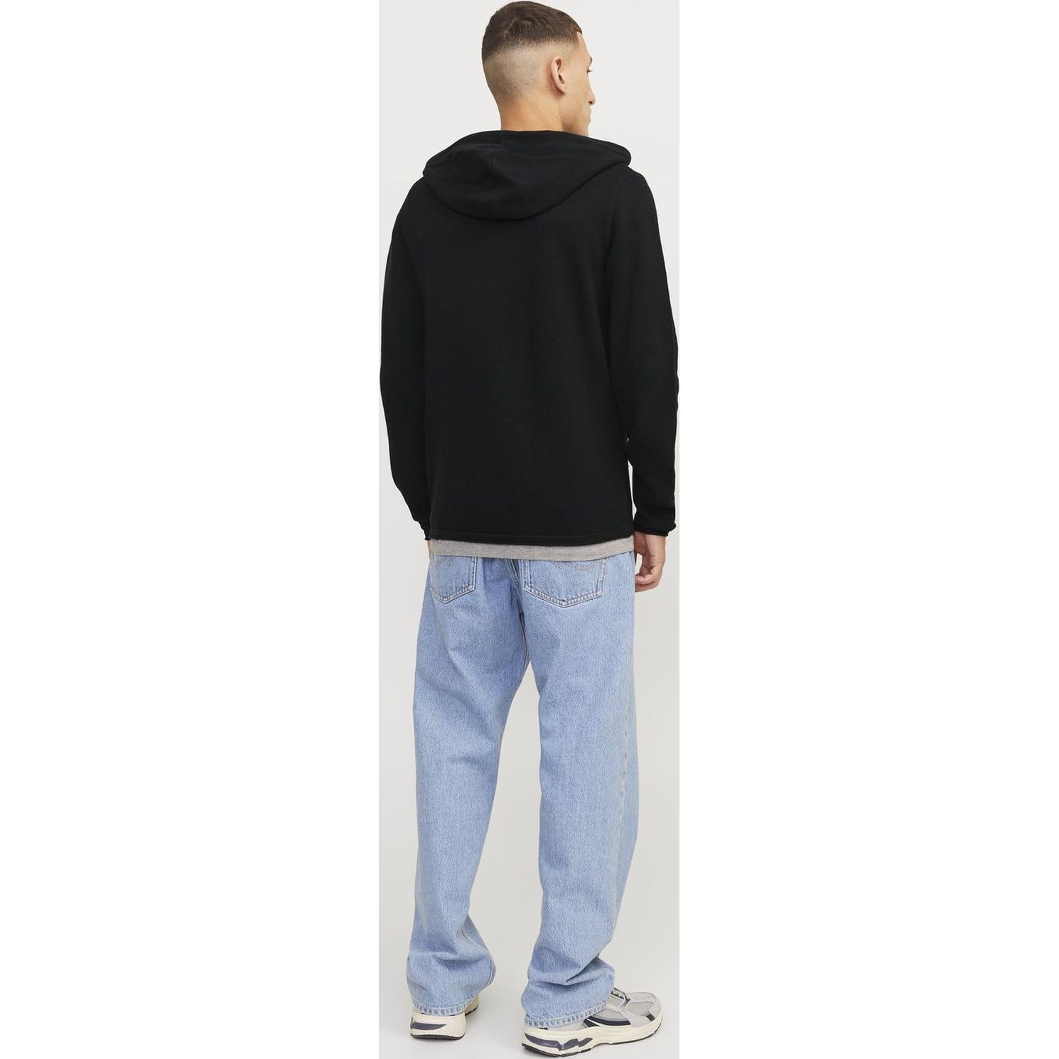 JACK & JONES Megztinis vyrams, Juoda, Megztiniai 2