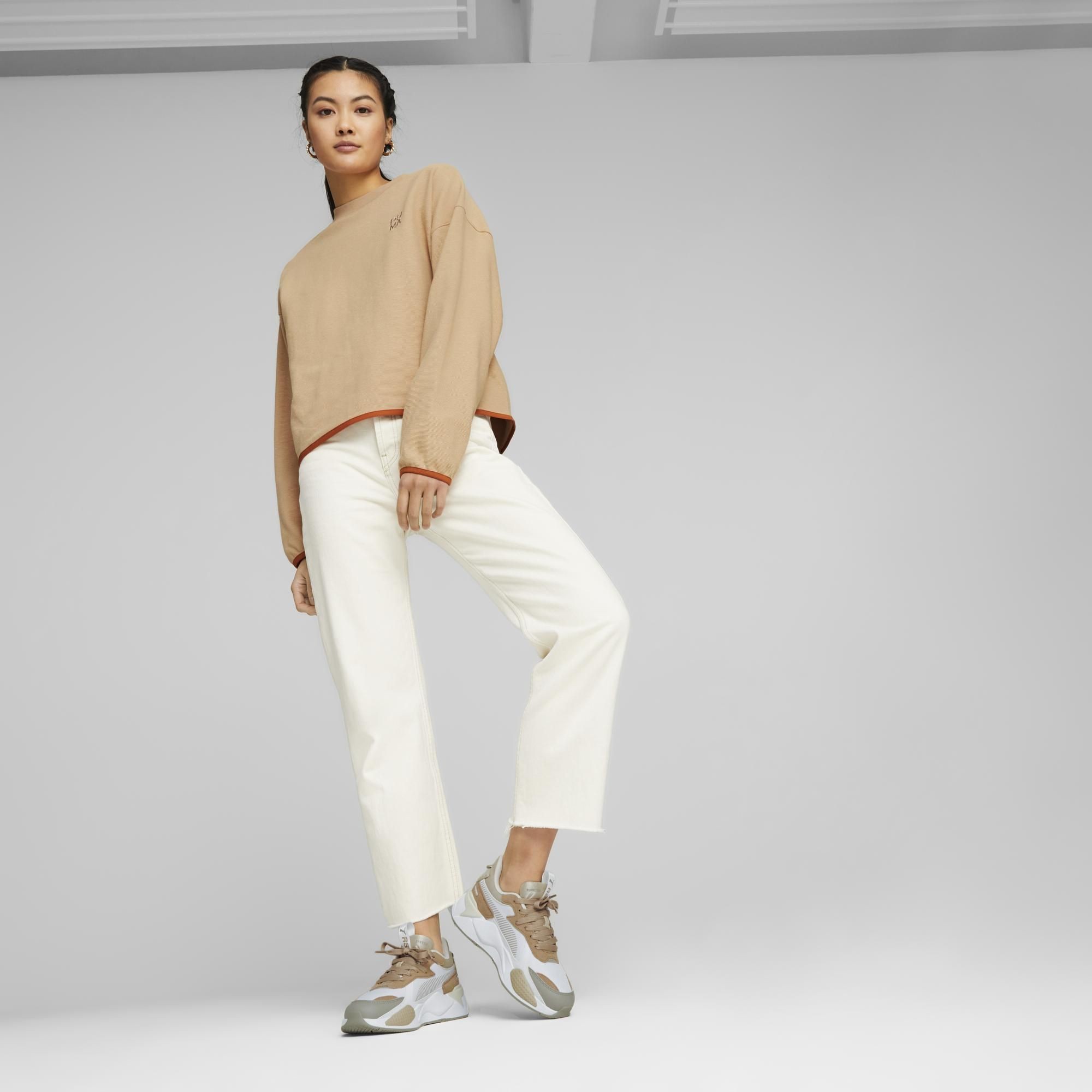 PUMA Sportiniai bateliai moterims, Smėlio, RS-X Candy sport shoe 11